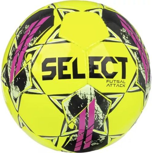 Футбольный мяч Select Futsal Attack v22 yellow #1