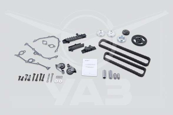 Комплект грм 409051 двухрядная цепь уаз профи дв.40905 змз pro (с 10. ...