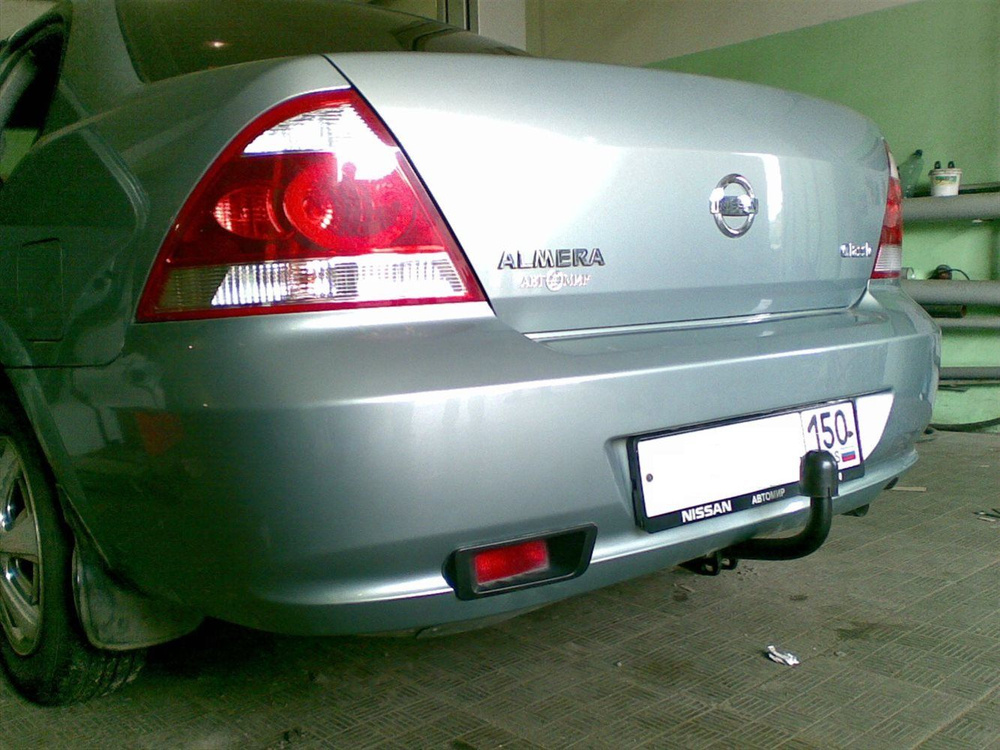 Фаркоп для Nissan Almera Classic (2006-) (без электрики) (паспорт и сертификат) AvtoS.NS14  #1