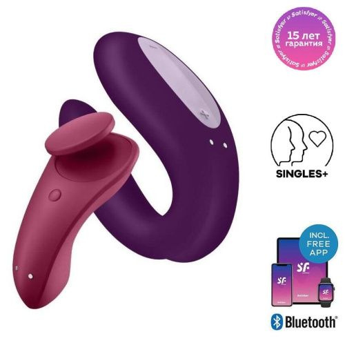 Набор секс игрушек Satisfyer Partner Box 1 - Sexy Secret и Double Joy, вибратор в трусики и парный стимулятор, #1