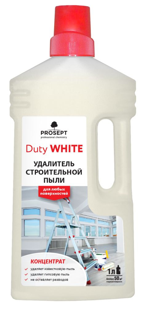 Средство для удаления гипсовой пыли Prosept Duty White, 1 л. #1