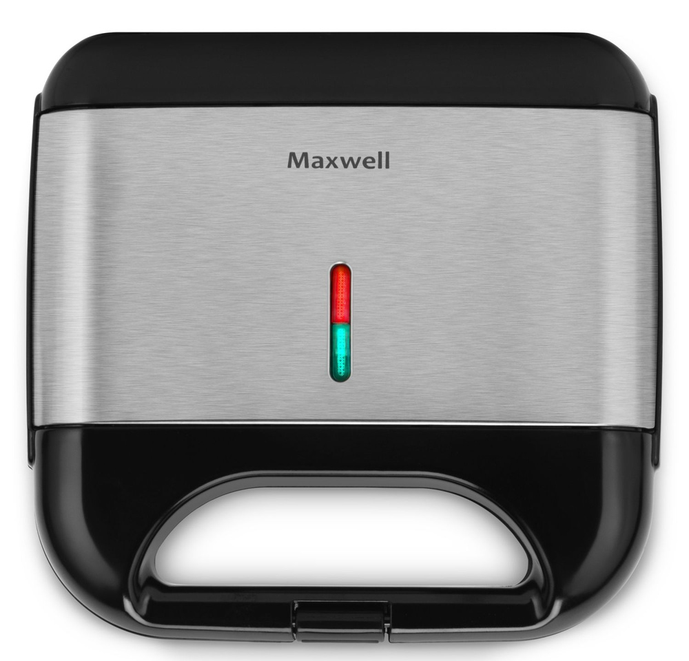 Maxwell Бутербродница сэндвичница, MW-1553 800 Вт, черный #1