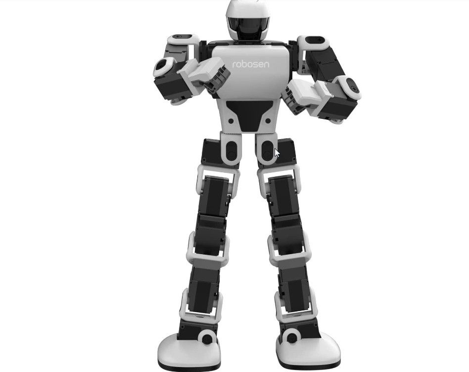 Программируемый человекоподобный робот Robosen Interstellar Scout K-1, белый, серии гуманоид игрушка #1