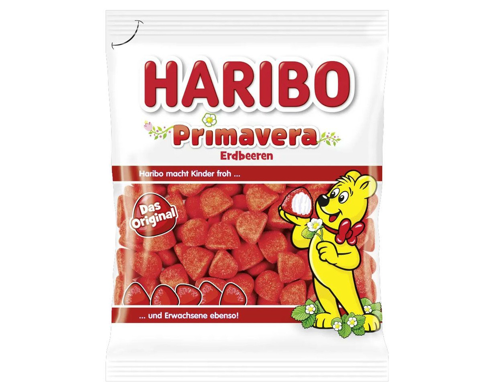 Мармелад жевательный HARIBO Клубника Примавера Primavera 175 г #1