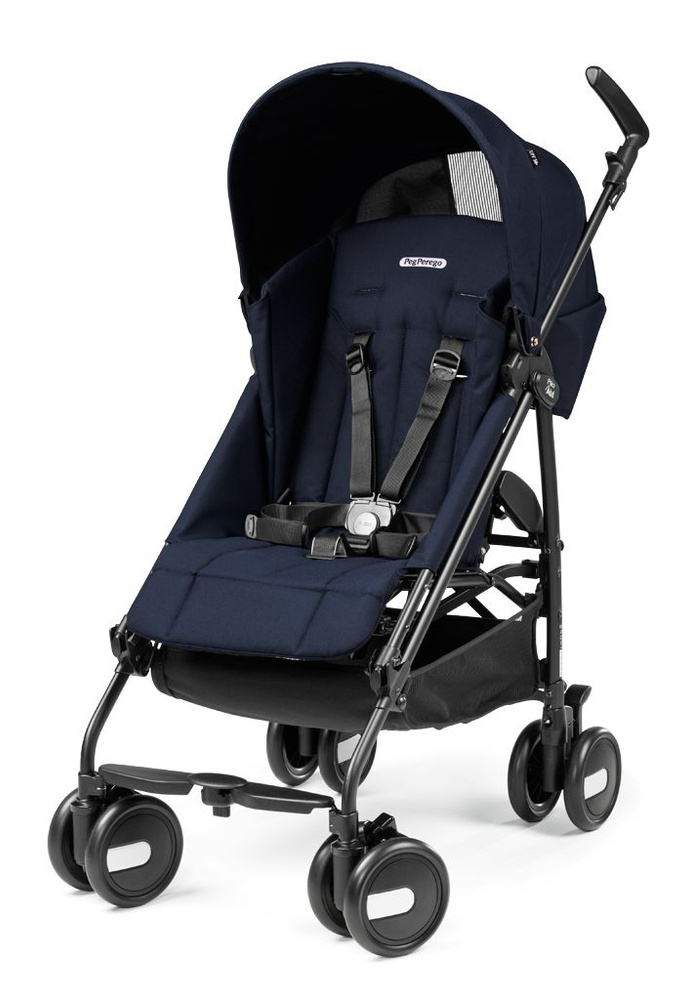 Коляска трость с бампером Peg Perego Pliko Mini NAVY #1