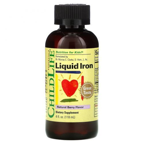 Железо для детей, ChildLife, Liquid Iron, 118мл #1