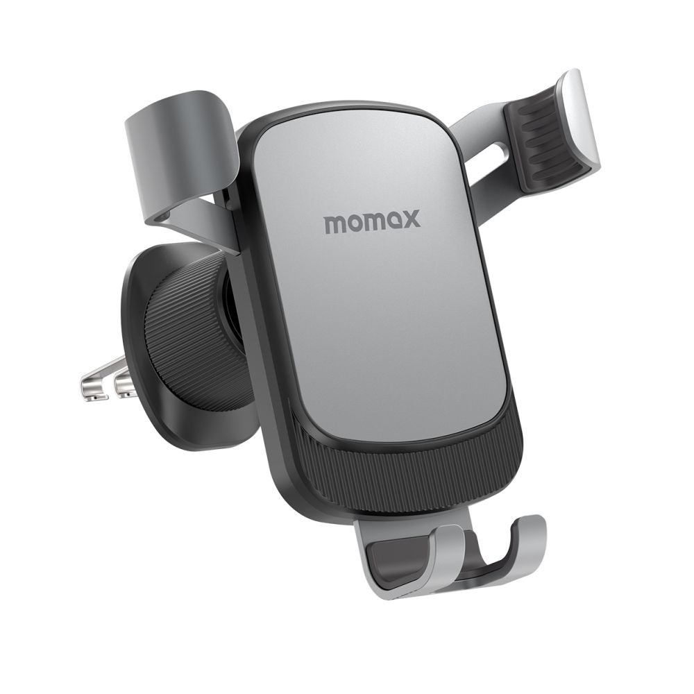 Автомобильный держатель для телефона Momax MoVe CM23, универсальный с гравитационным замком - Темно-серый #1