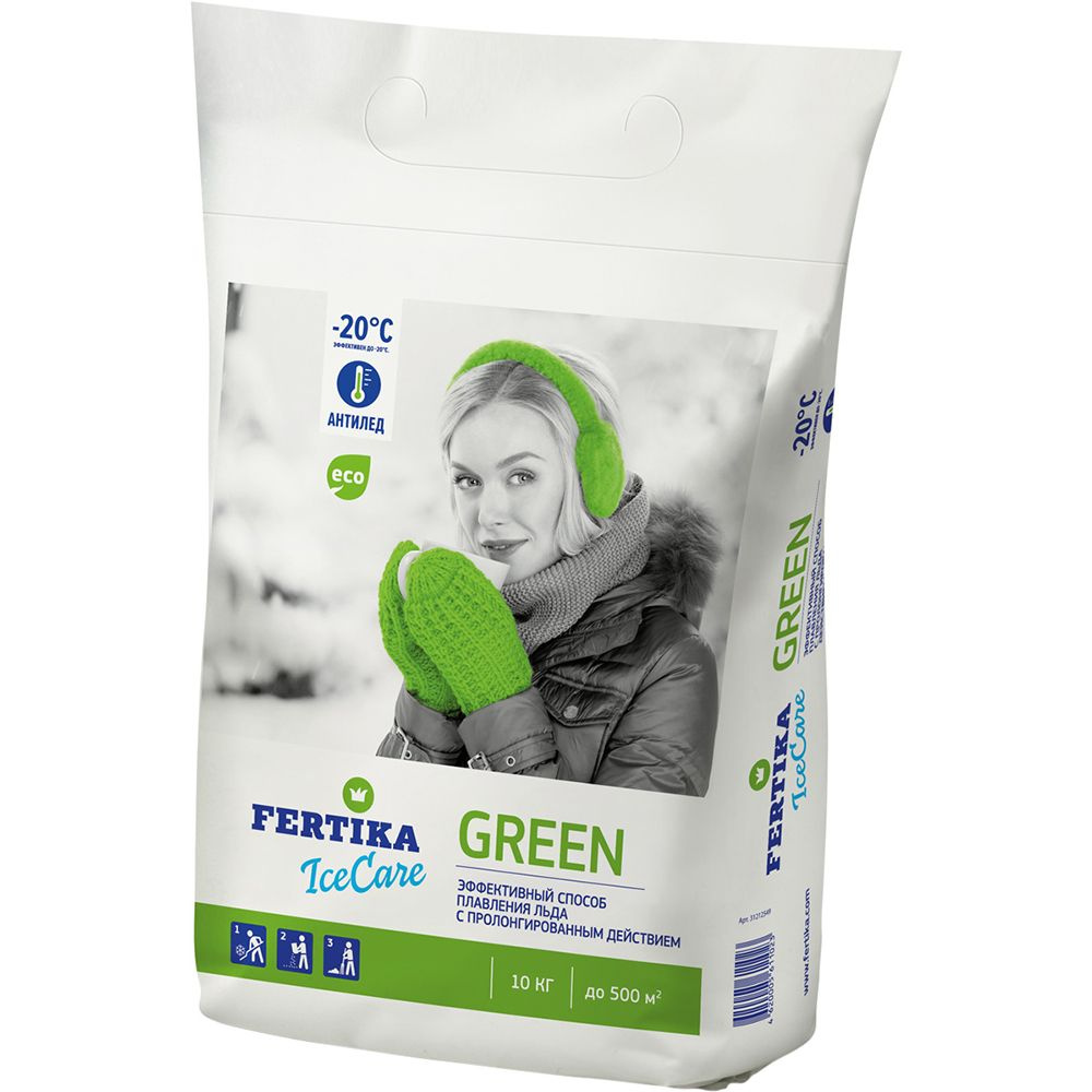 Противогололедный материал Icecare Green 10 кг, 1 шт. в заказе #1
