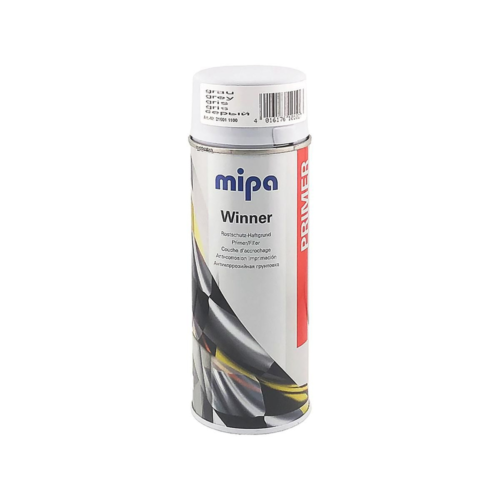 MIPA Winner Primer Автомобильный антикоррозийный грунт мипа (серый), аэрозольный баллон 400 мл.  #1