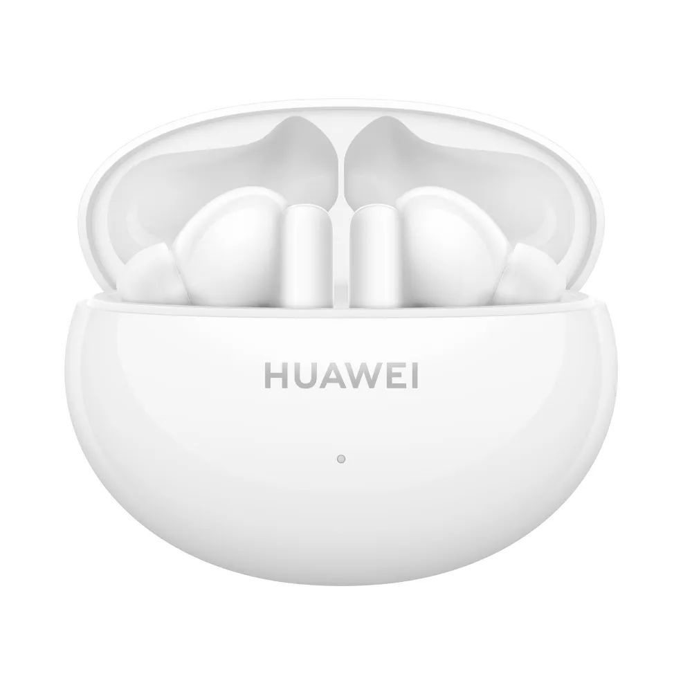 HUAWEI Наушники беспроводные с микрофоном Huawei FreeBuds 5i, USB Type-C, белый  #1