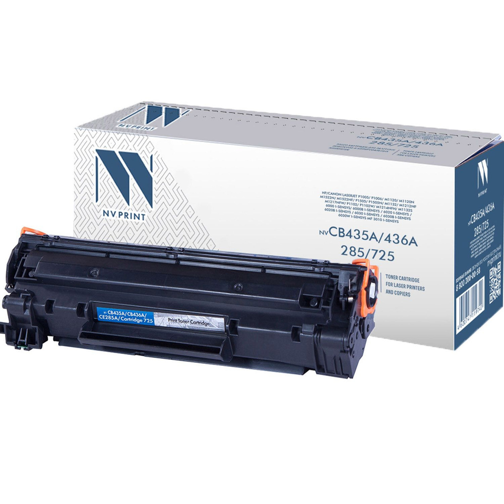 Картридж лазерный NV Print NV-CE285A/CB435A/CB436A/Canon 725 для HP/Canon LaserJet/i-SENSYS, ресурс 2000 #1