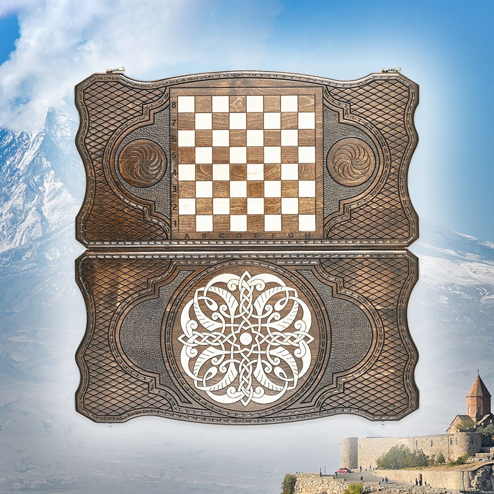 Резные нарды и шашки Необычная Византия #1