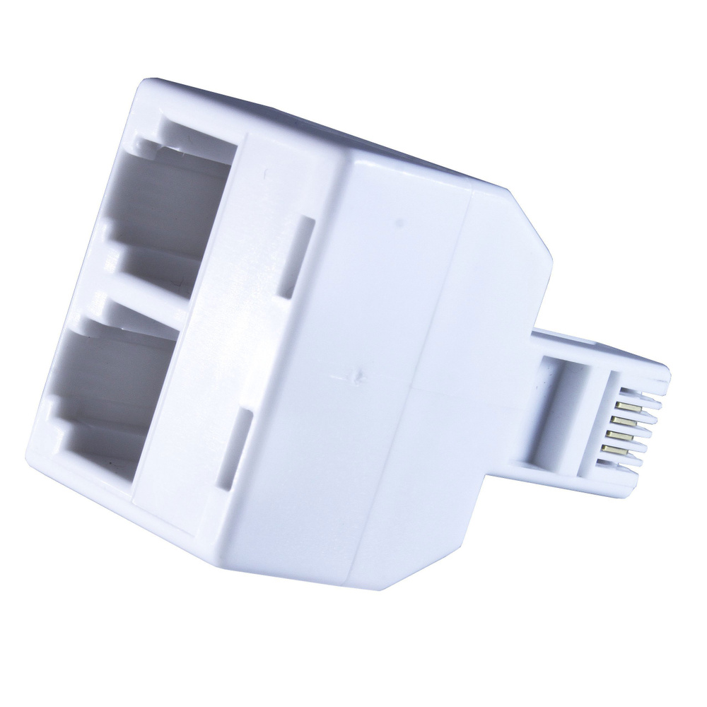 Кабель Переходник телефонный со штекера на 2 гнезда RJ-11 - купить по ...