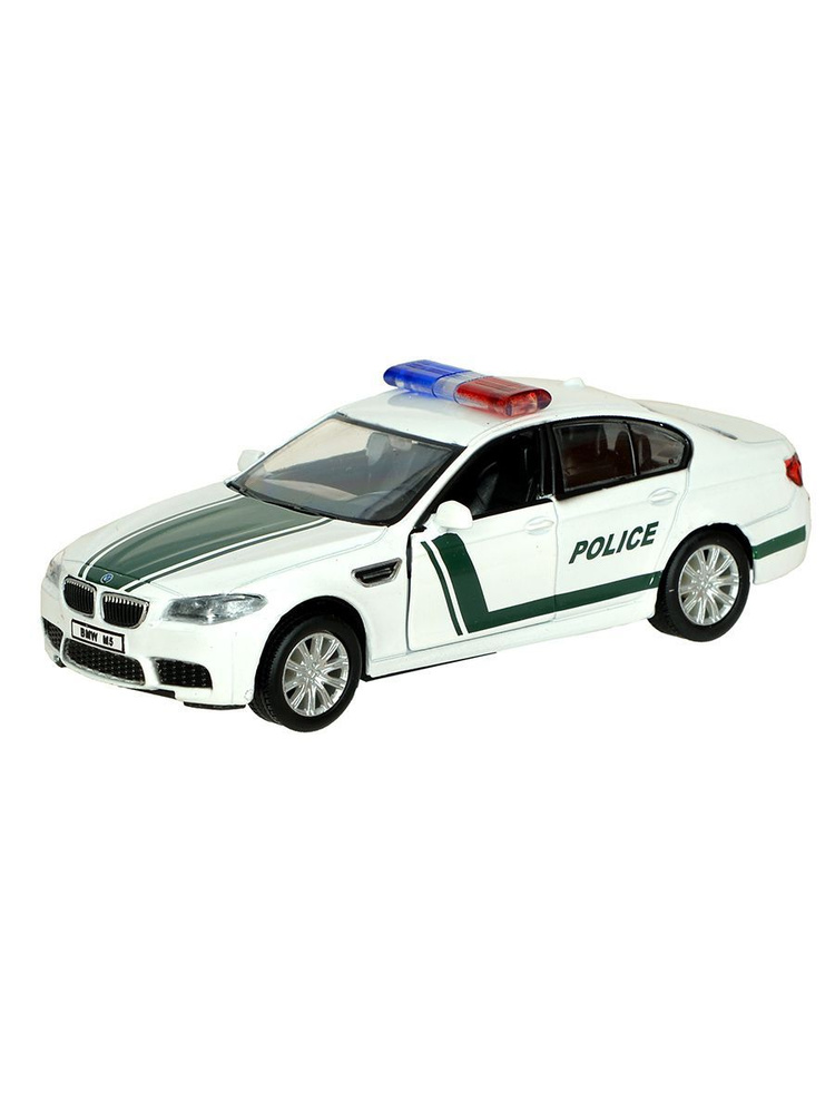 Модель машины 1:36 BMW M5 Police 13см инерция #1
