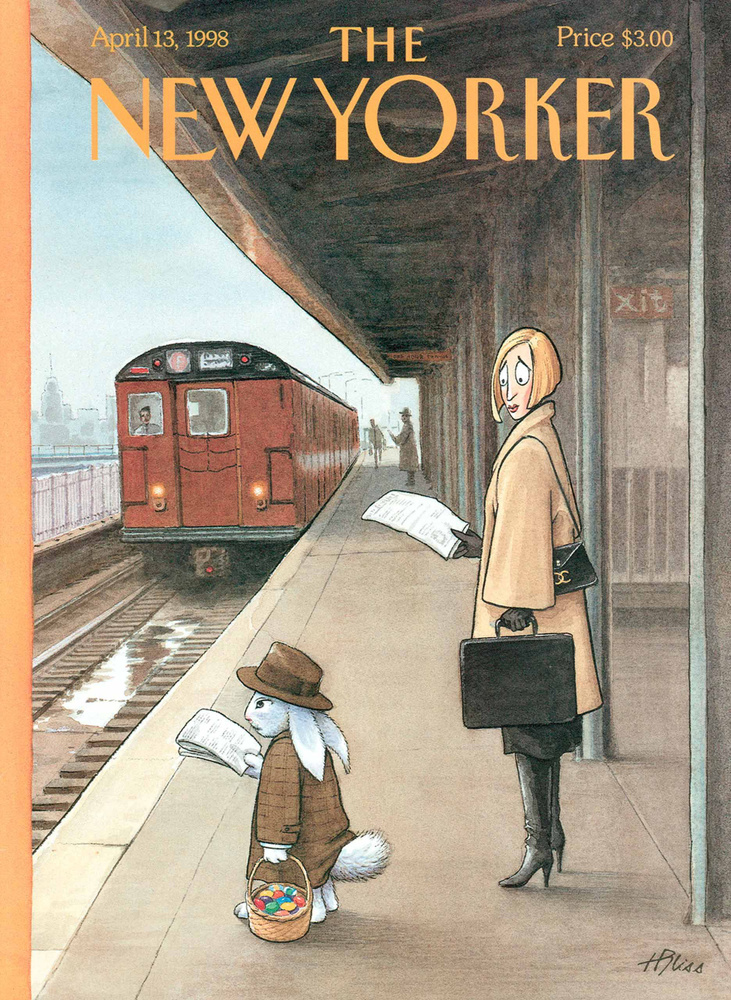 PostersRu Постер "New Yorker (13 апреля 1998)", 70 см х 50 см #1