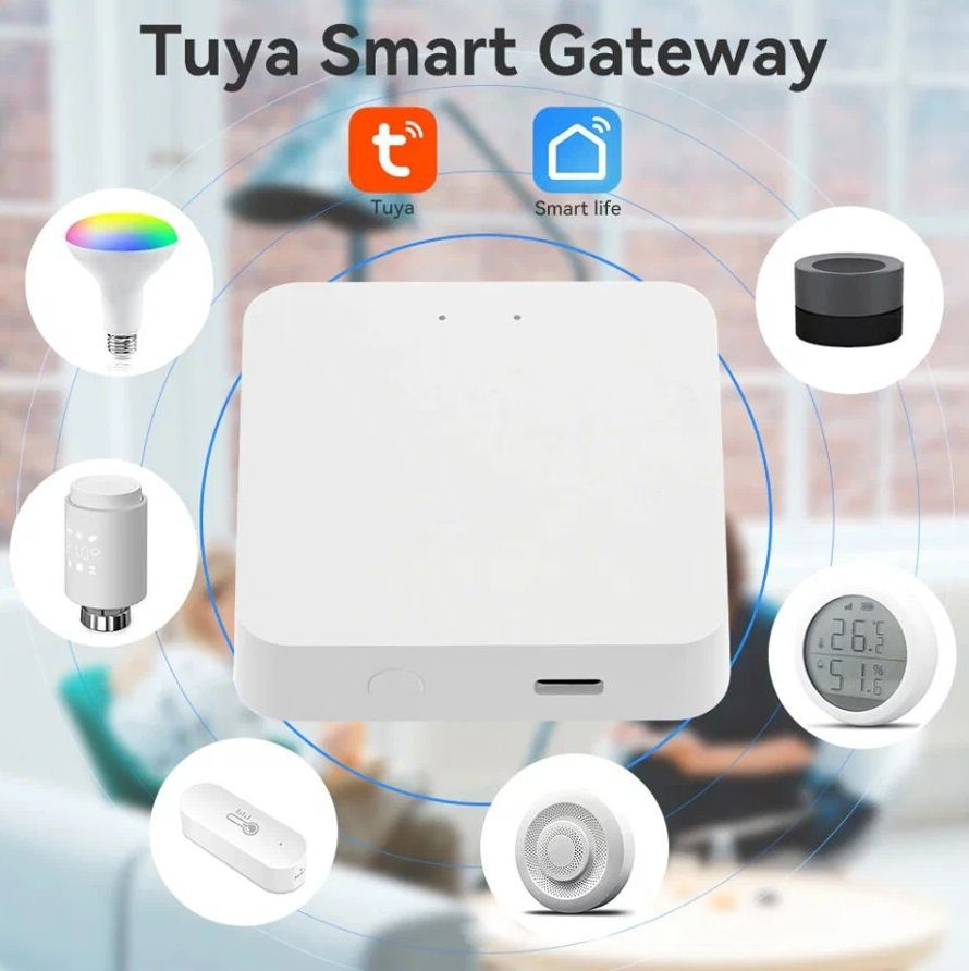 Умный шлюз Tuya, хаб с несколькими моделями, умный дом, мост, Wi-Fi ...