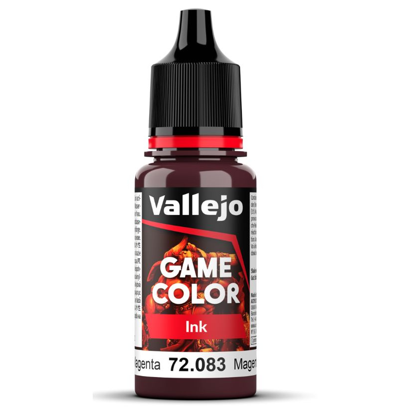 Полупрозрачная краска для моделизма Vallejo "Game Color INK" 72.083 (Magenta), 18мл  #1