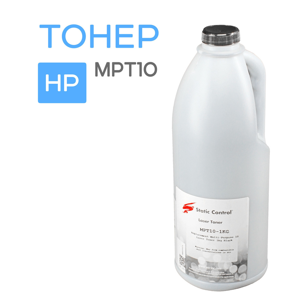 Тонер HP LJ P1005/P1102, CB435A CB436A CE285A CE278A CF283A CF244A, MPT10, 1кг Static Control #1