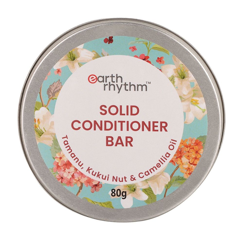 Кондиционер для волос Earth Rhythm Solid Conditioner Bar Твердый кондиционер c маслами таману, кукуи #1