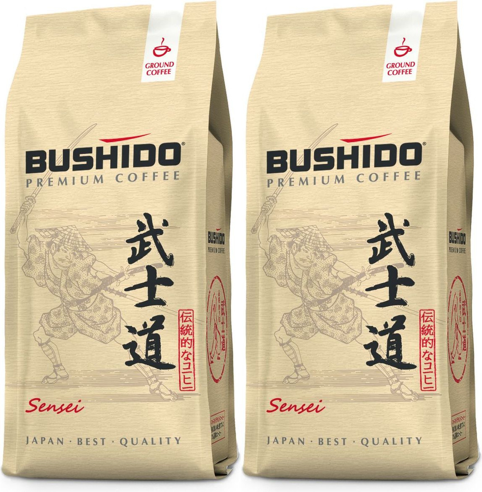 Кофе Bushido Sensei молотый, комплект: 2 упаковки по 227 г #1