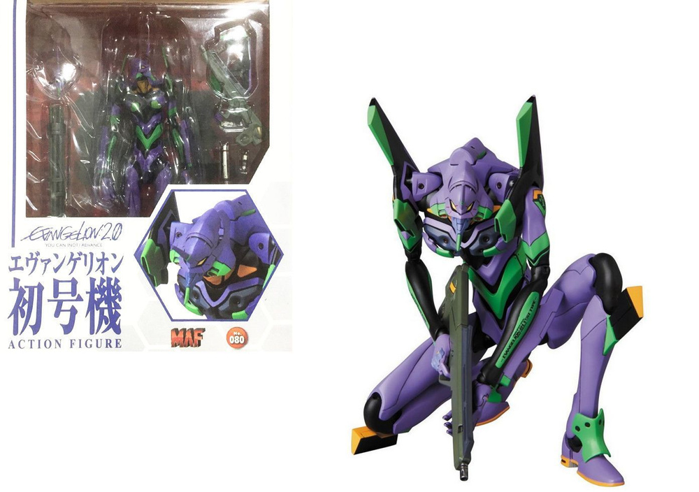 Фигурка Евангелион Ева 01 / Evangelion EVA 01 MAF080 (19см) - купить с ...