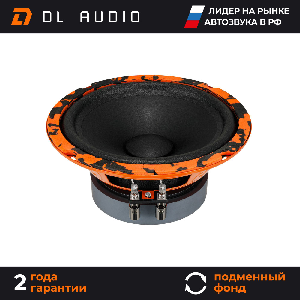 Колонки автомобильные мидбас 16,5 см DL Audio Gryphon Pro 165 Midbass пара  - купить по выгодной цене в интернет-магазине OZON (840097194)