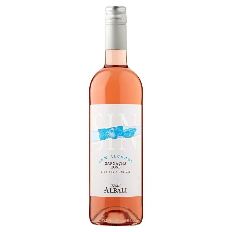 Вино безалкогольное розовое Винья Албали Гарнача, 0,75л. Albali Испания  #1