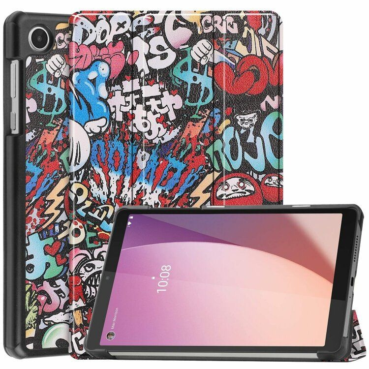 Чехол Smart Case для Lenovo Tab M8 (4th Gen), TB-300FU, TB-300XU (Graffiti) #1