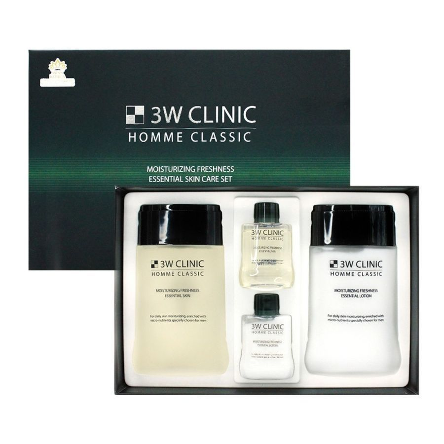 Набор для комплексного ухода за мужской кожей, Homme Classic Essential Skin Care Set, 150*2, 30*2 мл. #1
