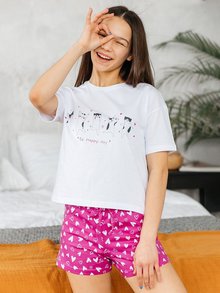 Пижама Happyfox Для девочек #1