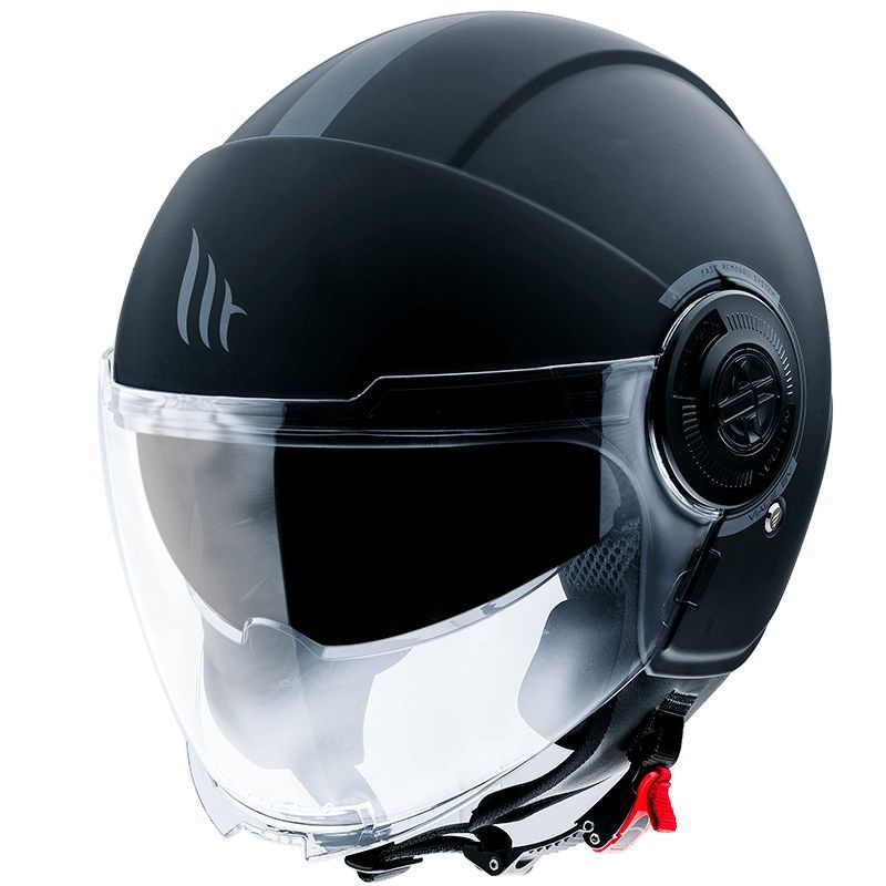 Шлем для мотоциклистов MT VIALE SV solid A1 XL мотошлем открытый #1
