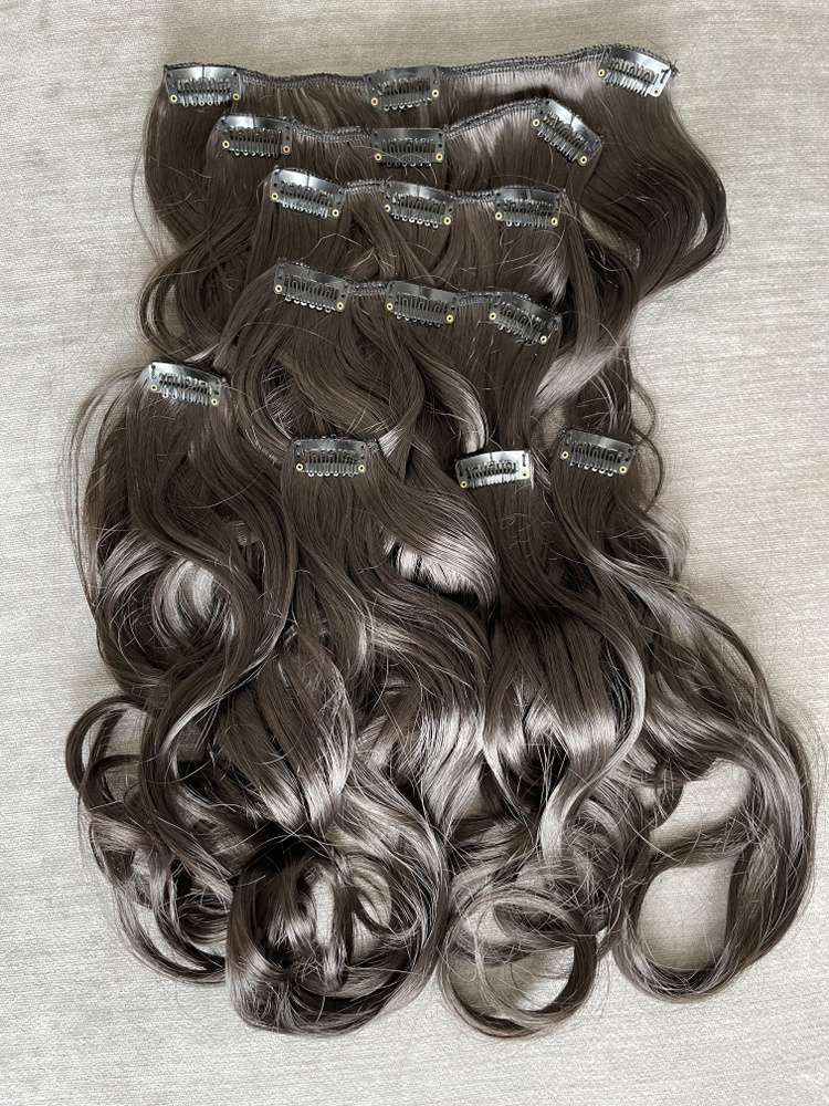 Волосы волнистые/кудрявые на заколках Evrowigs 400 #1