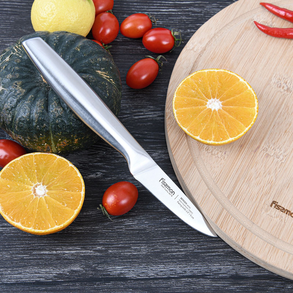 Fissman Кухонный нож для овощей, длина лезвия 9 см #1