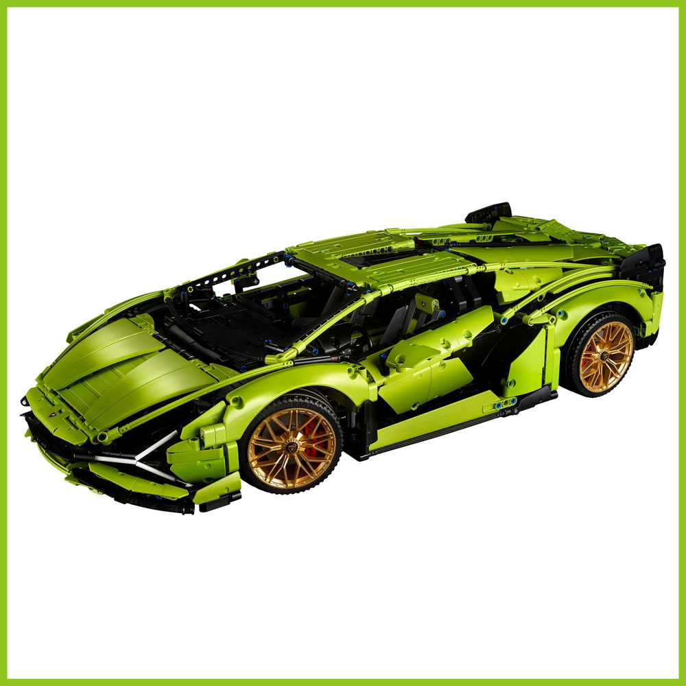 Конструктор LX Техника Lamborghini Sian, 2096 деталей #1