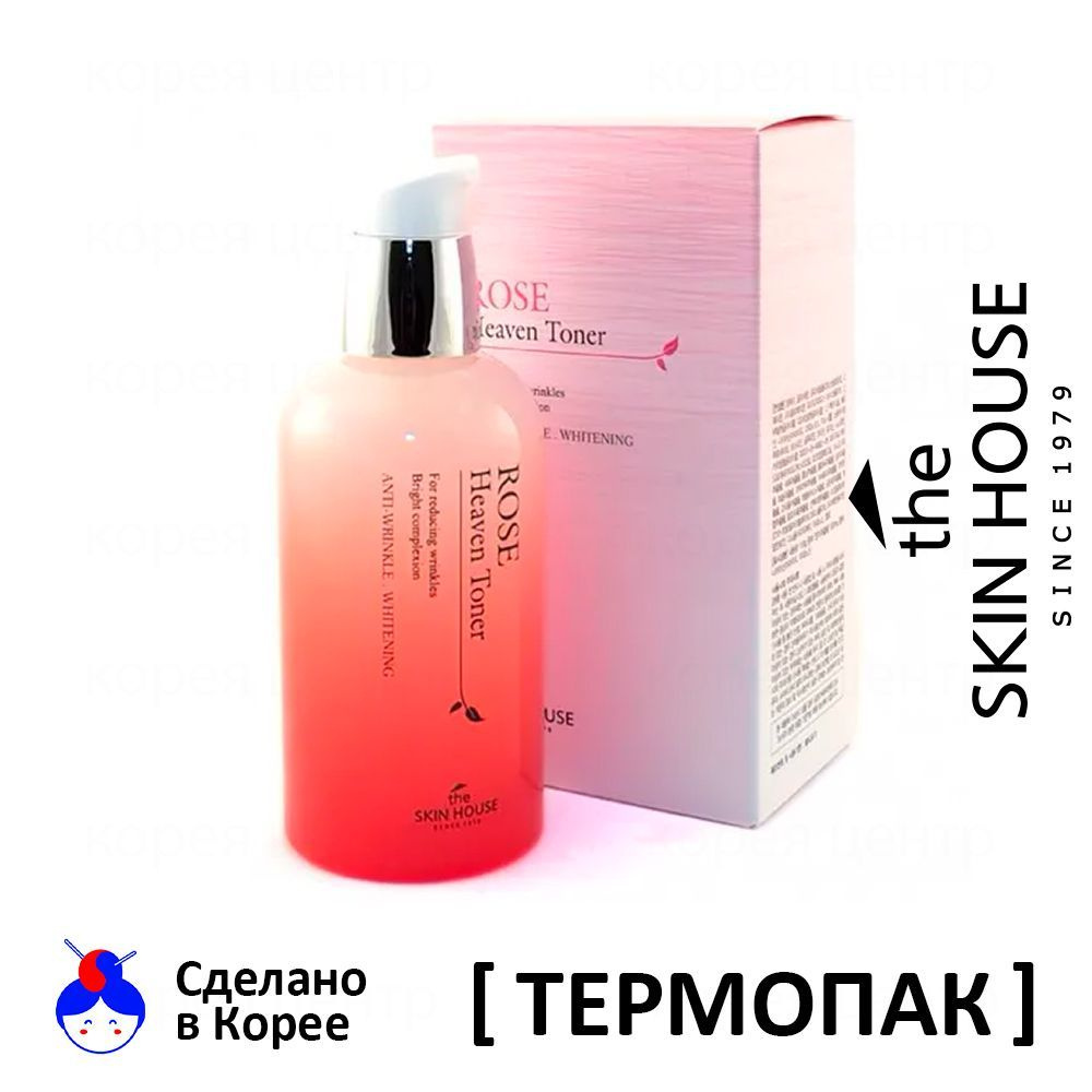 THE SKIN HOUSE Антивозрастной Тонер для Лица с Эдельвейсом и Розой 130мл  #1