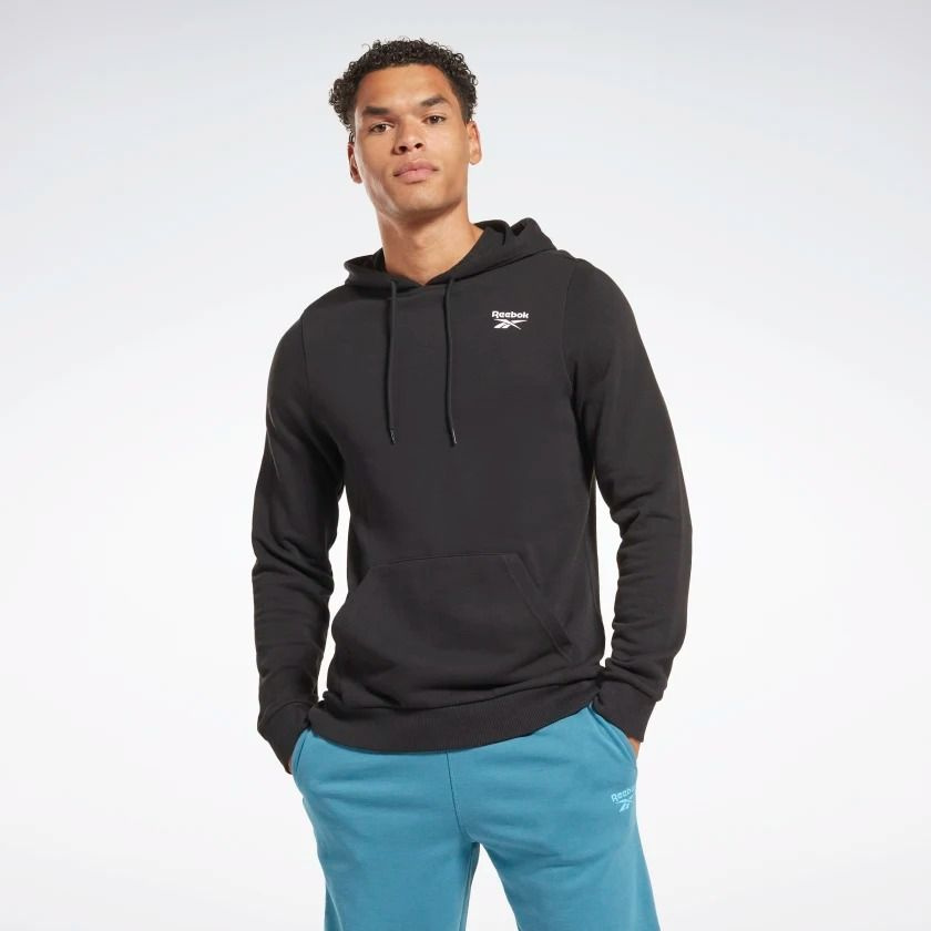 Reebok classic hoodie mens black Clearance