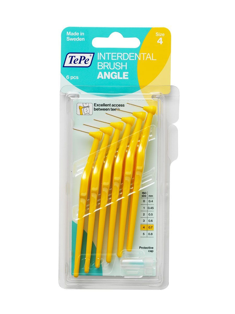 TePe Interdental Brush Angele желтые #1