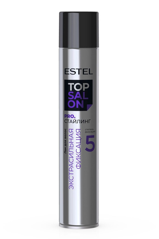 Estel Top Salon Pro.Стайлинг Лак для волос экстрасильной фиксации 5 400 мл.  #1