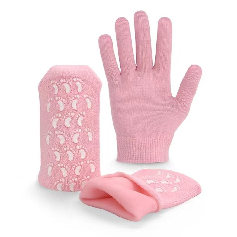 Увлажняющие гелевые перчатки для сухой кожи рук многоразовые  #1