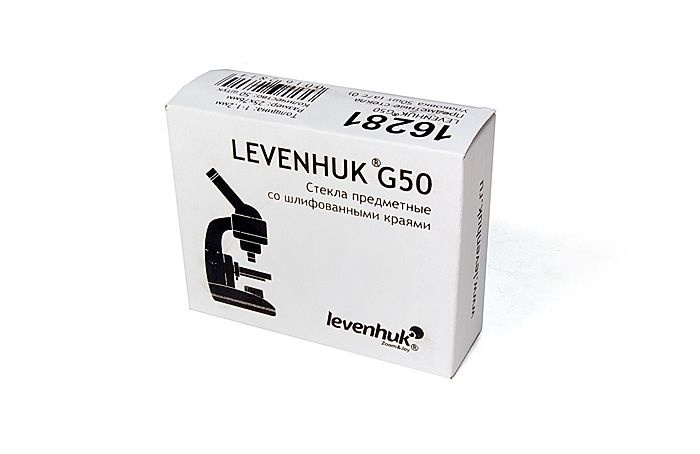 Предметные стекла Levenhuk G50 16281 #1