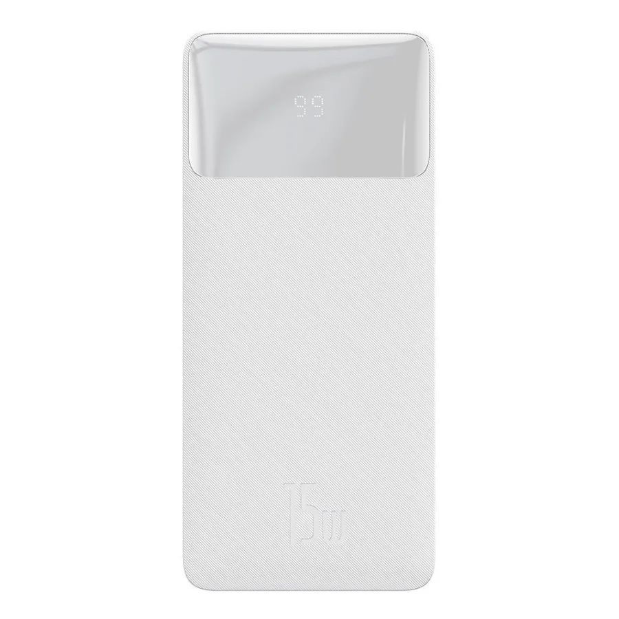 Внешний аккумулятор Baseus Bipow Power Bank 20000mAh 15W White (PPDML-J02)/ Повербанк  #1