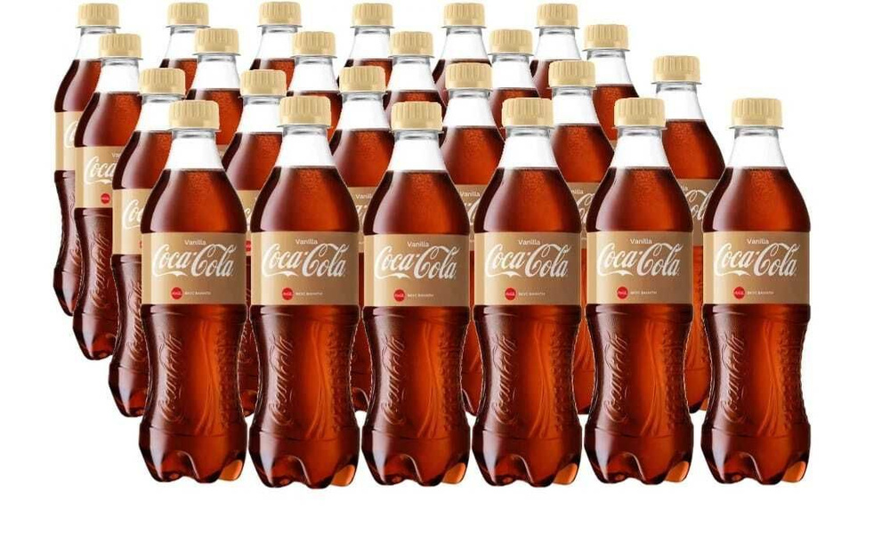 Coca-Cola Vanilla (Кока-Кола Ванила) газированный напиток, 0,5л 24 шт ...