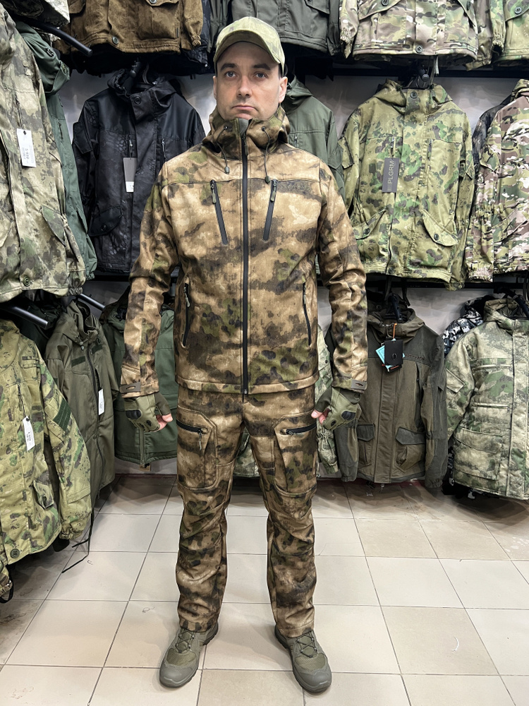 Костюм "Bond", Softshell Снежный Барс Софтшелл Камуфляж #1