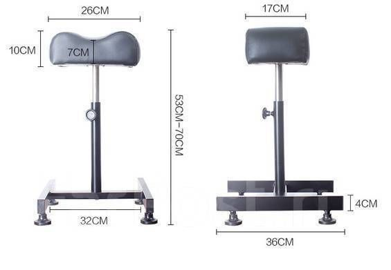Подставка для ног педикюрная #1