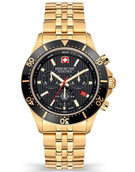 Мужские швейцарские наручные часы-хронограф Swiss Military Hanowa Flagship SMWGI2100710 с гарантией  #1
