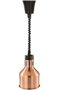 Лампа тепловая инфракрасная для подогрева блюд EKSI EL-700-R Bronze, бронзовая, 0.225 кВт, регулировка #1