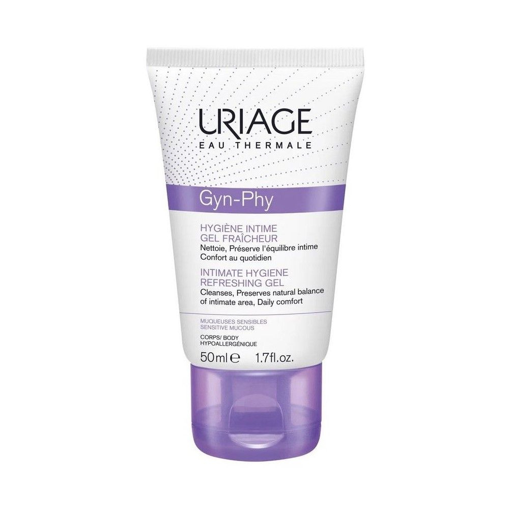 Uriage Gyn-Phy Refreshing Gel Intimate Hygiene Освежающий гель для интимной гигиены, 50 мл  #1