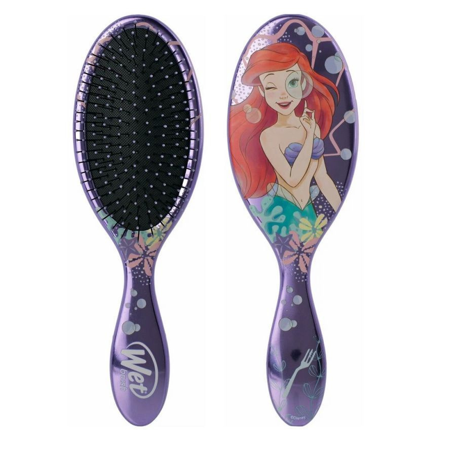 Wet Brush Расчёска для спутанных волос / Disney Princess Wholehearted Ariel Purple BWRDISIWHHAL  #1