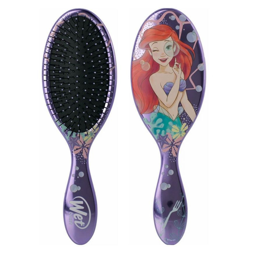 Wet Brush Расчёска для спутанных волос Disney Princess Wholehearted Ariel Purple BWRDISIWHHAL  #1