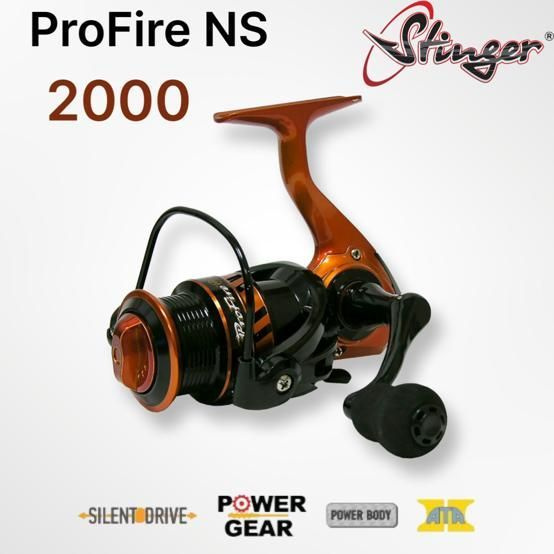 Катушка рыболовная Stinger ProFire NS 2000 #1